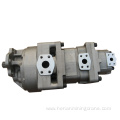 Aluminum alloy construction vehicle gear pump